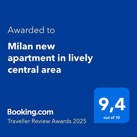 Milan New Apartment In Lively Central Area Exteriör bild